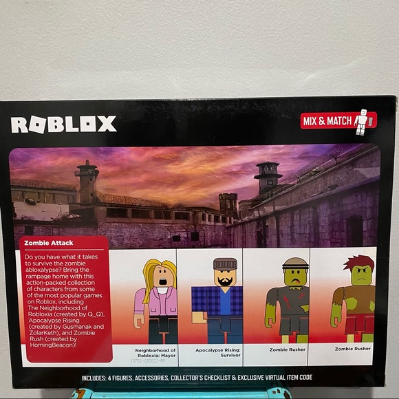 NEW Roblox Zombie Attack 20 Piece Set - Unisex - Picture 2 of 12